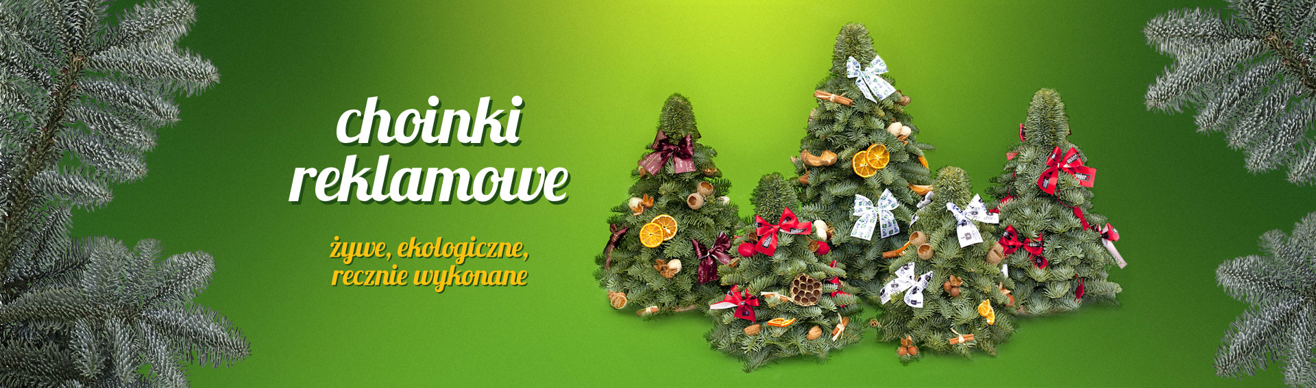 choinki reklamowe, upominki świąteczne biznesowe